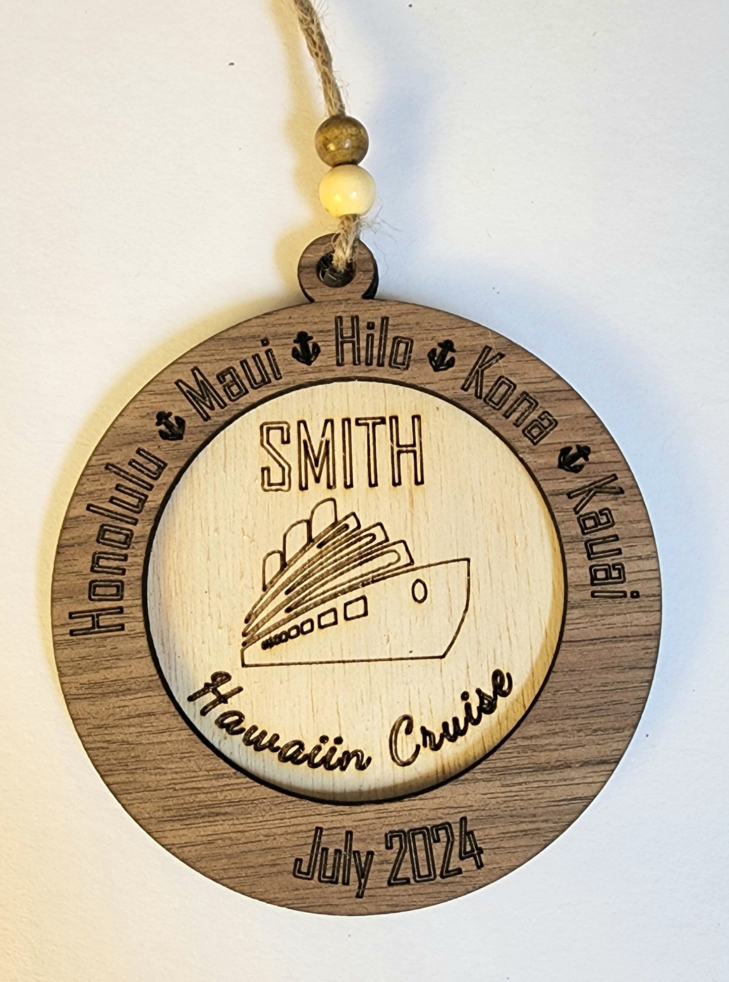 Two Toned Cruise Keepsake