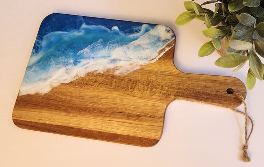 Blue Wave Charcuterie Serving Board